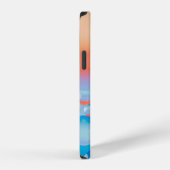 Coque iPhone 12 Bleu (Côté droit)