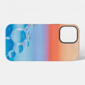 Coque iPhone 12 Bleu (Verso Horizontal)