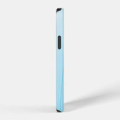 Coque iPhone 12 Bleu (Côté droit)