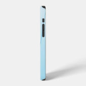 Coque iPhone 12 Bleu (Côté gauche)
