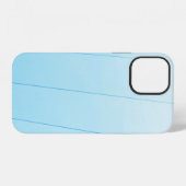 Coque iPhone 12 Bleu (Verso Horizontal)