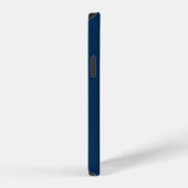 Coque iPhone 12 Bleu marine côtier (Côté droit)