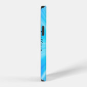COQUE iPhone 12 BLEU SPLASH (Côté droit)