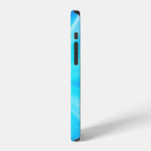 COQUE iPhone 12 BLEU SPLASH (Côté gauche)