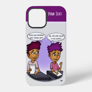 Coque iPhone 12 Bloqué dans un crayon flexible