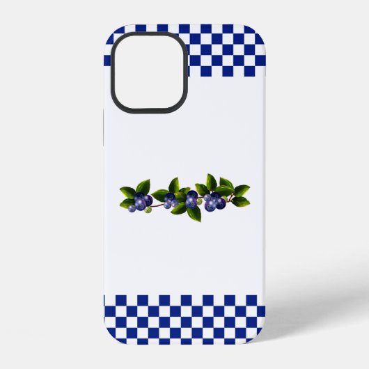 Coque iPhone 12 Blueberges (Verso)