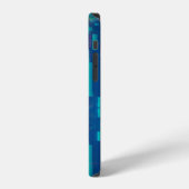 Coque iPhone 12 Bogue d'écran de test abstrait (Côté gauche)