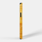 Coque iPhone 12 Bois bambou texture arrière - plan (Côté droit)