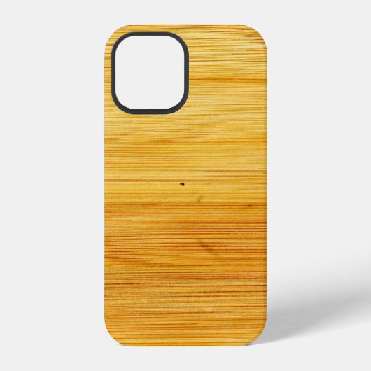 Coque iPhone 12 Bois bambou texture arrière - plan (Verso)
