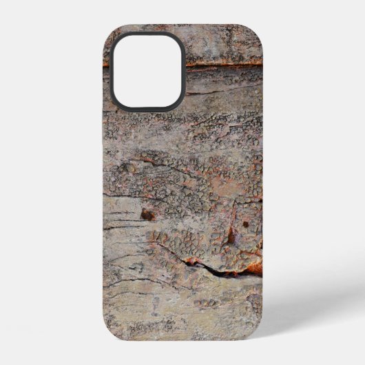 Coque iPhone 12 Bois brun (Verso)