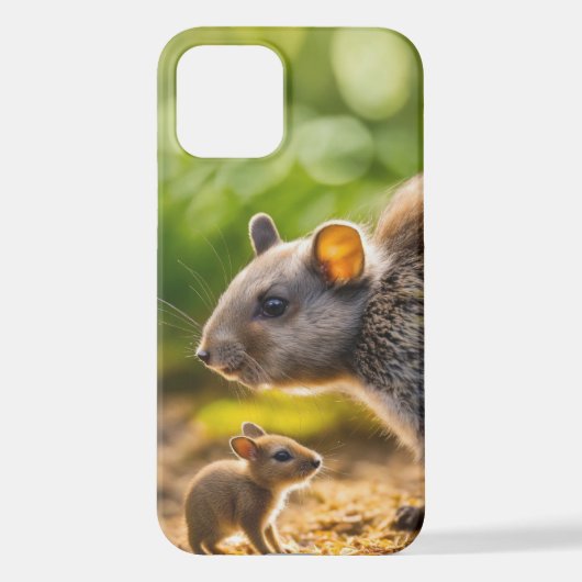 Coque iPhone 12 Boîtier de téléphone pour oiseaux (Verso)