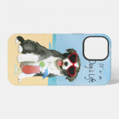 Coque iPhone 12 Boîtier d'iPhone Summer Border Collie Case-Mate (Verso Horizontal)