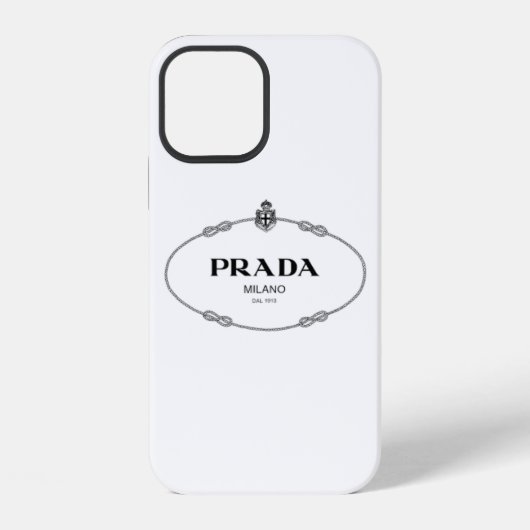 Coque iPhone 12 boîtier iphone 12 Prada (Verso)