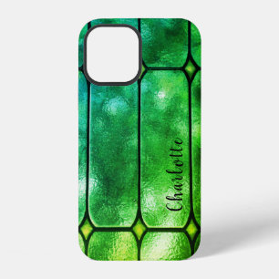 Coque iPhone 12 Boîtier personnalisé pour iPhone 12 Emerald Window