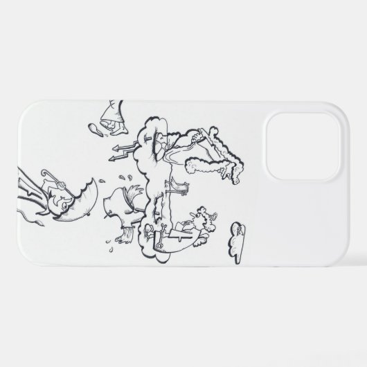 Coque iPhone 12 Boîtier Satire-Phone iPhone 12 (Verso Horizontal)