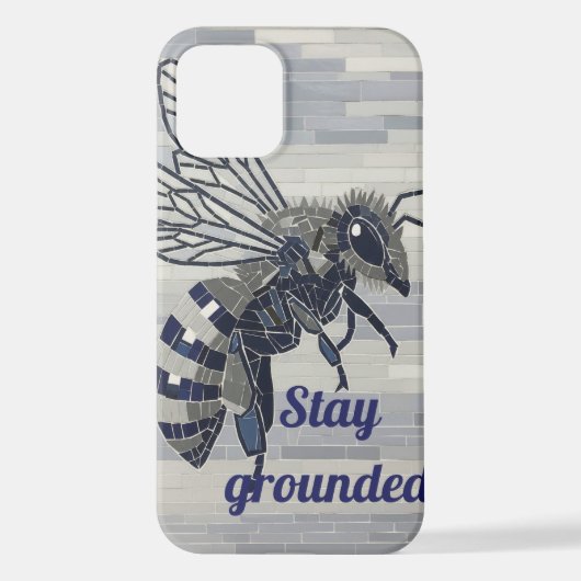 Coque iPhone 12 Boîtier téléphonique en mosaïque de Queen Bee - Ho (Verso)