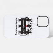 Coque iPhone 12 Boîtier Think+Pray+Act pour iPhone 12 (Verso Horizontal)