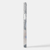 Coque iPhone 12 Bonhomme de neige (Côté droit)