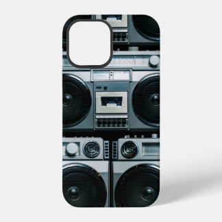 Coque iPhone 12 Boombox radio vintage