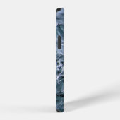 Coque iPhone 12 Bouche d'eau du lac (Côté droit)