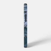 Coque iPhone 12 Bouche d'eau du lac (Côté gauche)