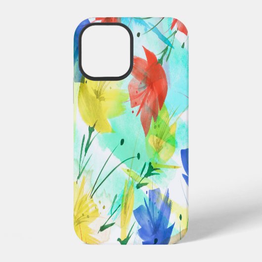 Coque iPhone 12 Bouquet de la mode orchidée (Verso)