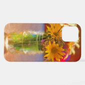 Coque iPhone 12 Bouquet d'été. (Verso Horizontal)