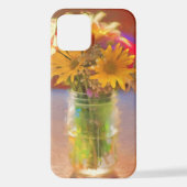 Coque iPhone 12 Bouquet d'été. (Verso)