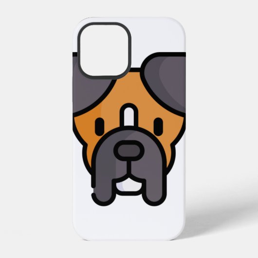 Coque iPhone 12 Boxeur (Verso)