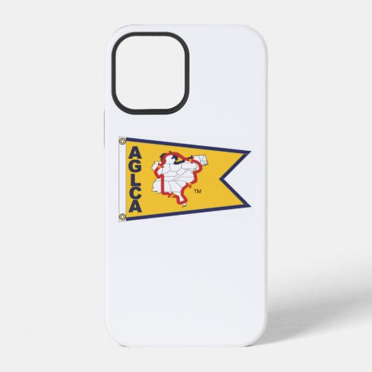 Coque iPhone 12 Burgee doré (Verso)
