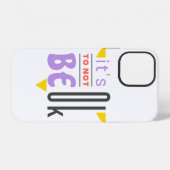 Coque iPhone 12 Ça ne va pas. (Verso Horizontal)