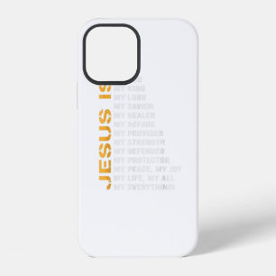 Coque iPhone 12 Cadeau Jésus Foi Chrétienne Religion Jésus Amant