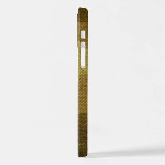 Coque iPhone 12 Camo Brown (Côté gauche)