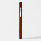 Coque iPhone 12 Capricorn Zodiac Connexion Style acajou (Côté gauche)