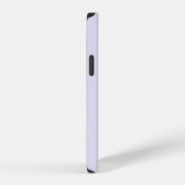 Coque iPhone 12 Caractère mignon Violet Nerdy (Côté droit)