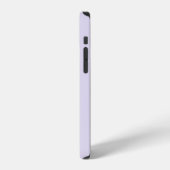 Coque iPhone 12 Caractère mignon Violet Nerdy (Côté gauche)