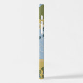 Coque iPhone 12 Caricature élégante paysage carte de voyage (Côté gauche)