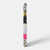 Coque iPhone 12 Carrelage en Patchwork : Conception Versatile Sans (Côté gauche)