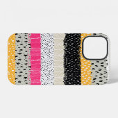 Coque iPhone 12 Carrelage en Patchwork : Conception Versatile Sans (Verso Horizontal)