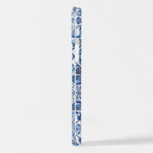 Coque iPhone 12 Carrelage méditerranéen, Portugais, Azulejo, Majol (Côté gauche)