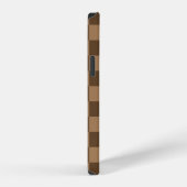 Coque iPhone 12 Carrés au chocolat doux (Côté droit)