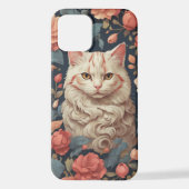Coque iPhone 12 Casse téléphonique pour chat mignon (Verso)