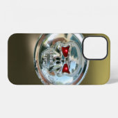 Coque iPhone 12 CAVALIERS DE CRÂNE GEM gris noir (Verso Horizontal)