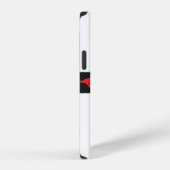Coque iPhone 12 Cedar Springs Red Hawks (Côté droit)