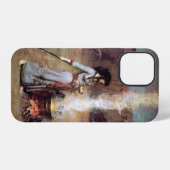 Coque iPhone 12 Cercle magique, John William Waterhouse (Verso Horizontal)