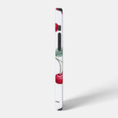 Coque iPhone 12 Cerises (Côté gauche)