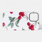 Coque iPhone 12 Cerises (Verso Horizontal)
