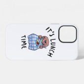 Coque iPhone 12 C'est l'heure du déjeuner (Verso Horizontal)