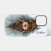Coque iPhone 12 Chamane elfe (Verso Horizontal)