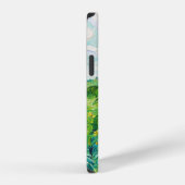 Coque iPhone 12 Champs de blé vert, Van Gogh (Côté droit)